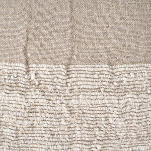Kissenbezug – Natürliches Leinen, Zeitloses Design, Gewebte Struktur - Linen Edit | Bazar Bizar Antwerp