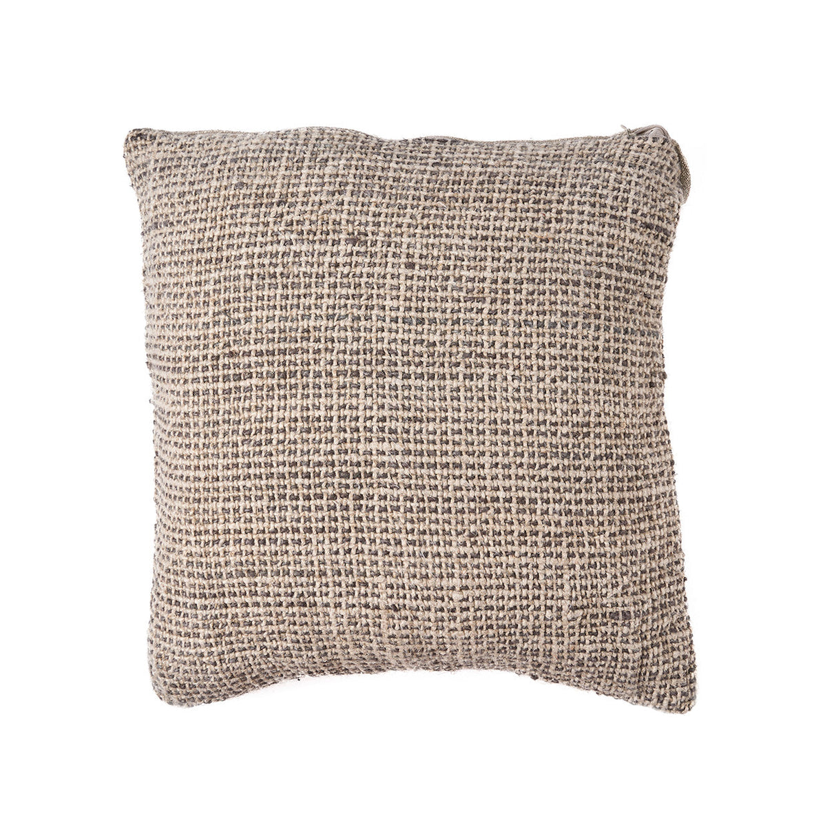 Kissenbezug – Leinen Material, Boho Stil, Natur Schwarz Ton - Grain | Bazar Bizar Antwerp