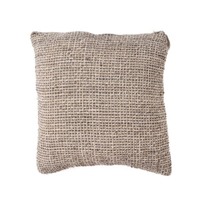 Kissenbezug – Leinen Material, Boho Stil, Natur Schwarz Ton - Grain | Bazar Bizar Antwerp