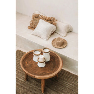 Couchtisch – Massives Munggur, Warmer Farbton, Handgefertigte Qualität | Bazar Bizar Antwerp