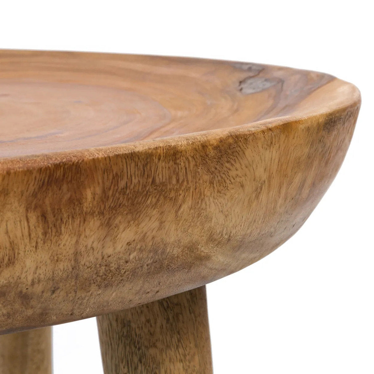 Couchtisch – Massives Munggur, Warmer Farbton, Handgefertigte Qualität | Bazar Bizar Antwerp