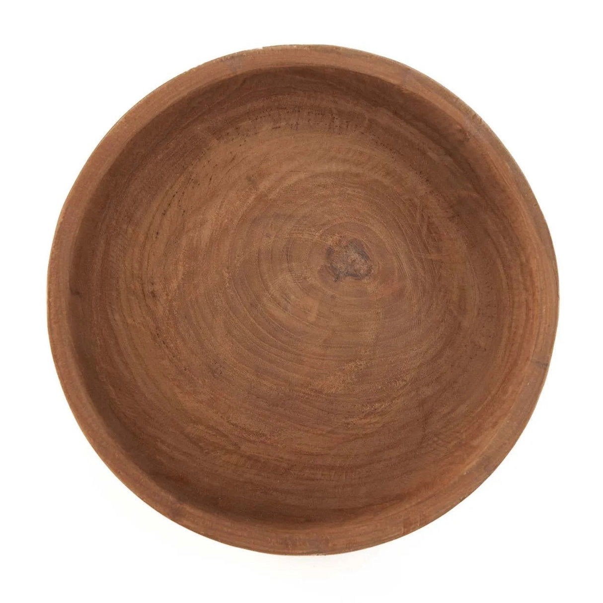 Schale – Teakholz Material, Organische Form, Natürliche Farbe – Zen | Bazar Bizar Antwerp