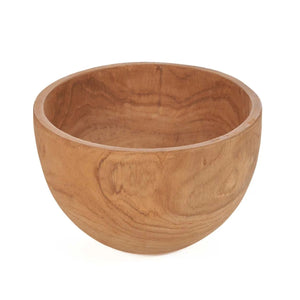 Schale – Teakholz Material, Organische Form, Natürliche Farbe – Zen | Bazar Bizar Antwerp