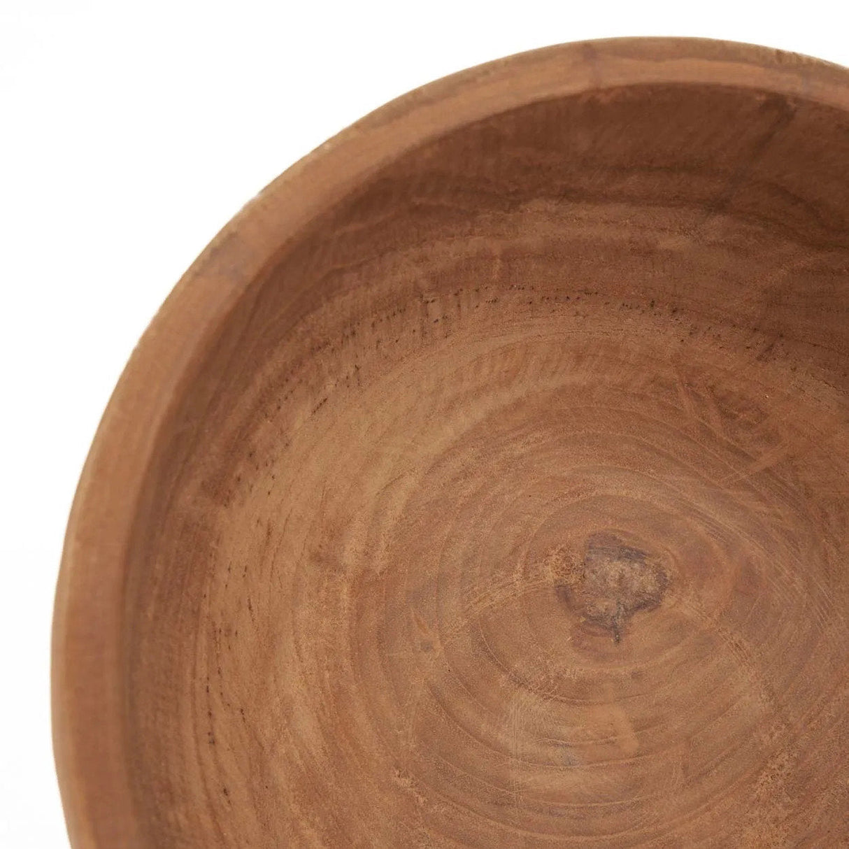 Schale – Teakholz Material, Organische Form, Natürliche Farbe – Zen | Bazar Bizar Antwerp