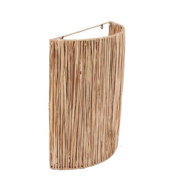 Wall lamp – Natural Sisal, Organic Structure, Handmade Design – Kohei | Bazar Bizar Antwerp
