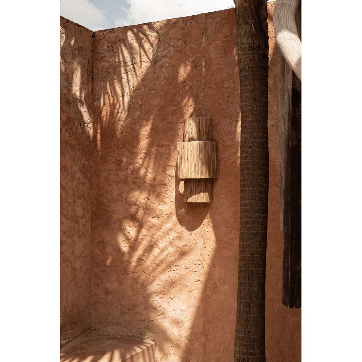 Wandleuchte – Natürliches Sisal, Handgewebte Struktur, Zeitloses Design – Ohana | Bazar Bizar Antwerp