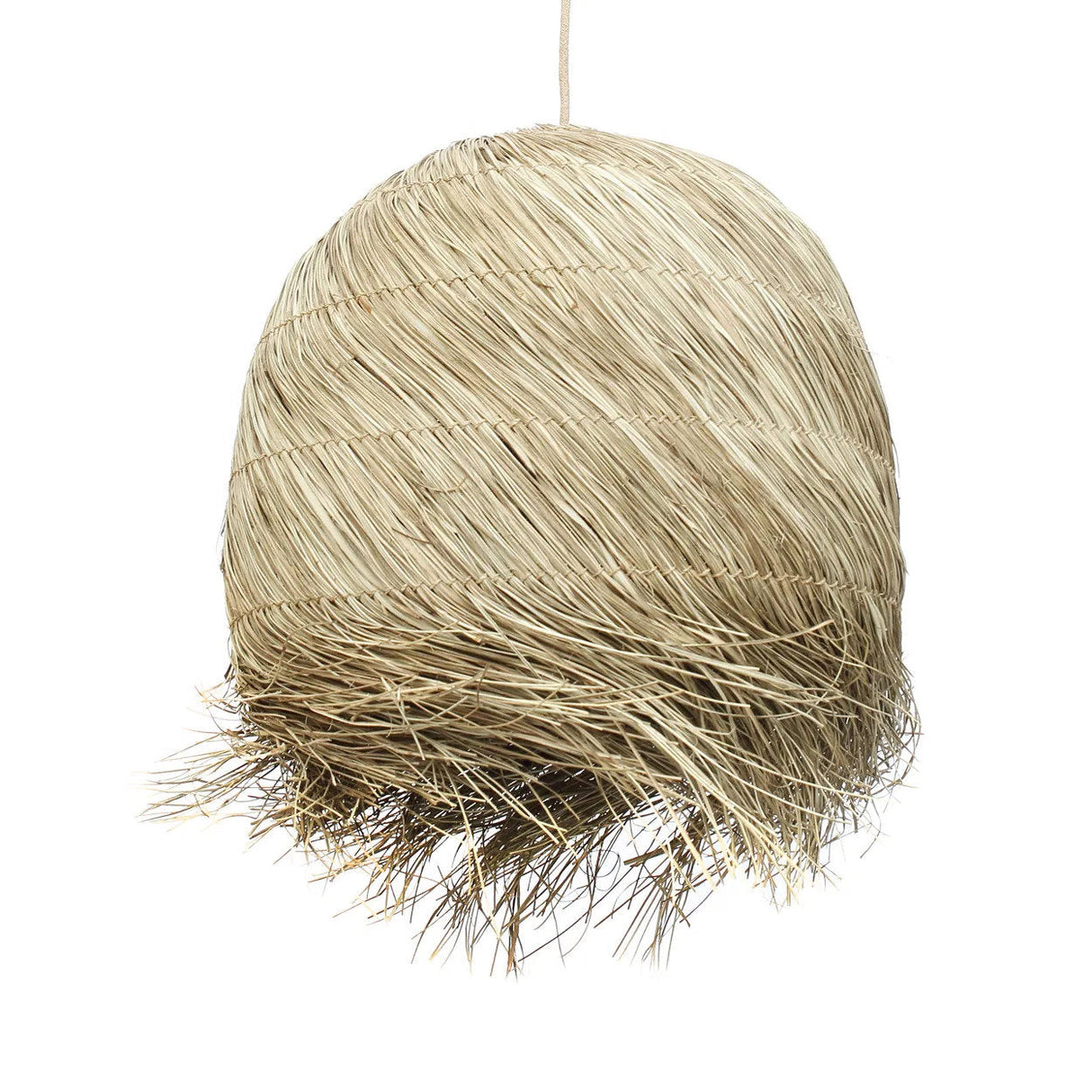 Pendelleuchte – Grasmaterial, Geflochtenes Design, Skulpturale Form - Wicked | Bazar Bizar Antwerp
