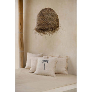 Pendelleuchte – Grasmaterial, Geflochtenes Design, Skulpturale Form - Wicked | Bazar Bizar Antwerp