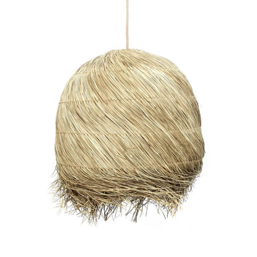 Pendant lamp – Braided Grass, Sculptural Form, Earthy Look – Wicked | Bazar Bizar Antwerp