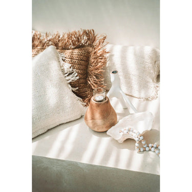 Candle Holder - Natural Wood Design, Branch Look, Sculptural Shape - M - Triple Branch | Bazar Bizar Antwerp