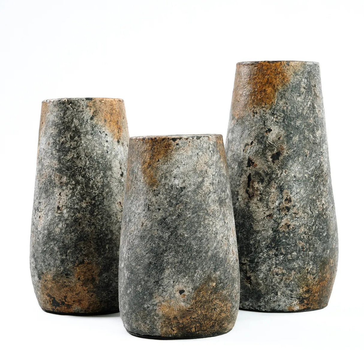 Vase – Terrakotta, Skulpturales Design, Gesichtsform, S - Spooky | Bazar Bizar Antwerp