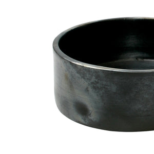 Servierschale – Terrakotta Material, Antik Design, Schwarze Farbe, L | Bazar Bizar Antwerp