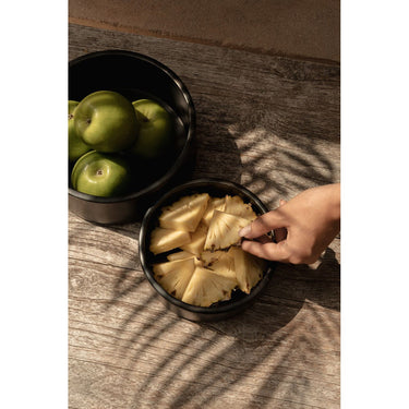 Serving bowl - Burnt terracotta, Antique look, Rustic surface, S | Bazar Bizar Antwerp