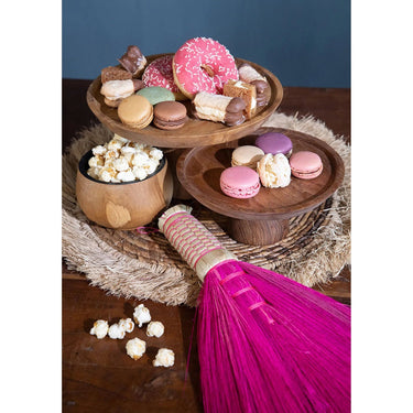 Schale - Teakholz, Schlanke Form, Naturfarbe – Bondi | Bazar Bizar Antwerp