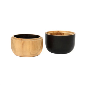 Schale – Teakholz Material, Doppeltes Design, Multifunktionales Design – Bondi | Bazar Bizar Antwerp