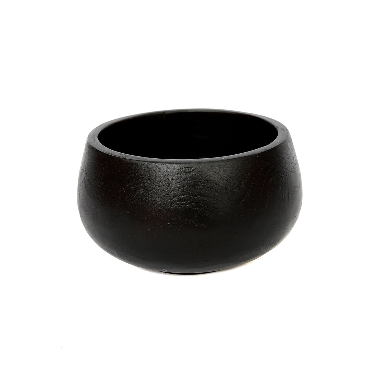 Bowl – Teak Wood Material, Black Finish, Slim Design – Bondi | Bazar Bizar Antwerp