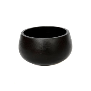 Bowl – Teak Wood Material, Black Finish, Slim Design – Bondi | Bazar Bizar Antwerp