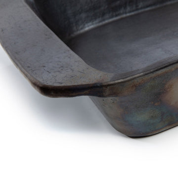 Oven Dish - Fired Terracotta, Sleek Design, Rustic Finish | Bazar Bizar Antwerp