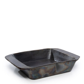 Oven Dish - Fired Terracotta, Sleek Design, Rustic Finish | Bazar Bizar Antwerp