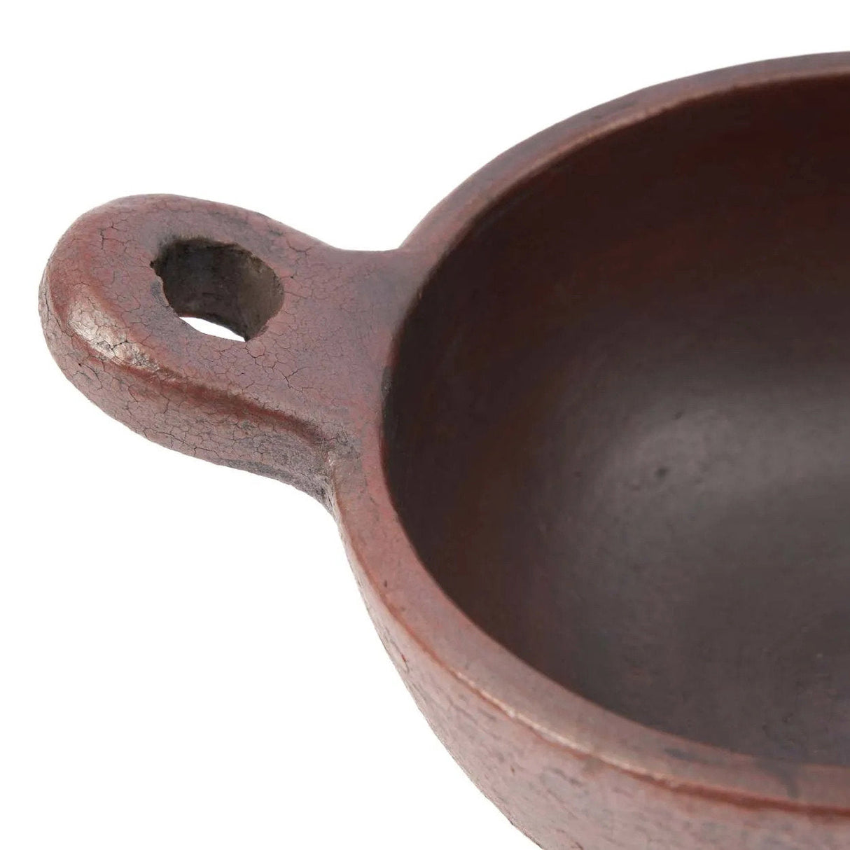 Schale – Terrakotta Material, Griff Design, Ethnisches Design, M | Bazar Bizar Antwerp