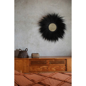 Korb – Bananenblatt Material, Dreieckige Form, Tragegriff Design – Chisomo | Bazar Bizar Antwerp