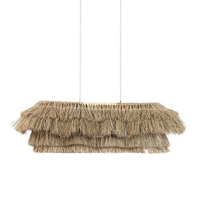 Pendelleuchte – Seegras, Geflochtenes Design, Fransenoptik - Nyang Nyang | Bazar Bizar Antwerp