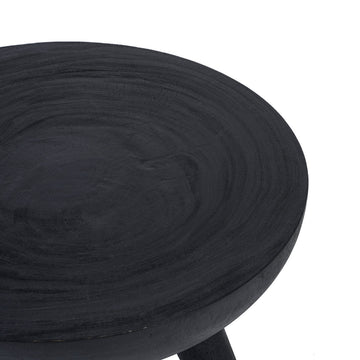 Couchtisch – Suarholz Material, Modernes Design, Schwarzer Ton - Losten | Bazar Bizar Antwerp