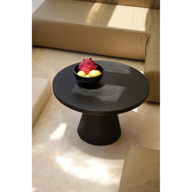 Coffee Table - Solid Suar Wood, Natural Grain, Polished Finish - Hi Matata | Bazar Bizar Antwerp