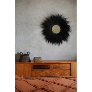 Spiegel – Rayung Gras, Boho Design, Strahlenform, L - Simba | Bazar Bizar Antwerp