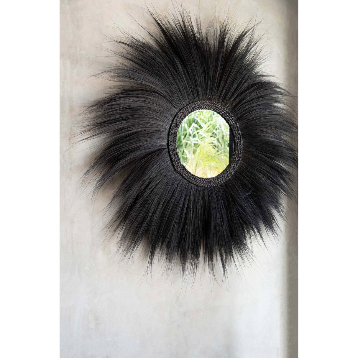 Spiegel – Rayung Gras, Boho Design, Strahlenform, L - Simba | Bazar Bizar Antwerp