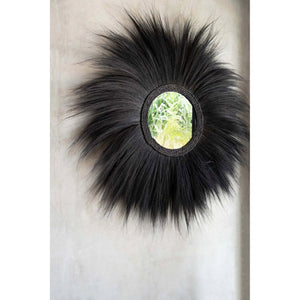 Spiegel – Rayung Gras, Boho Design, Strahlenform, L - Simba | Bazar Bizar Antwerp
