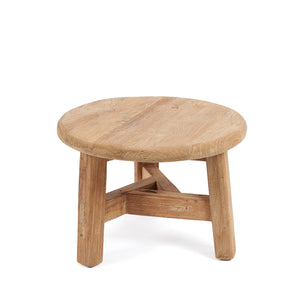 Couchtisch – Recyceltes Teakholz, Rustikaler Look, Platzsparendes Design, S – Fusuma | Bazar Bizar Antwerp