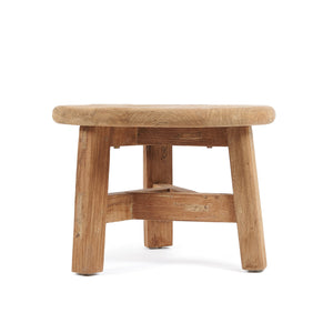 Couchtisch – Recyceltes Teakholz, Rustikaler Look, Platzsparendes Design, S – Fusuma | Bazar Bizar Antwerp