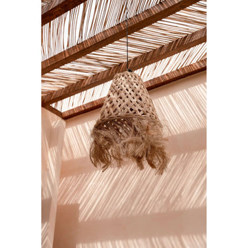 Pendelleuchte – Abacagras, Geflochtenes Design, Quallenform, M -  Jelly Fish | Bazar Bizar Antwerp