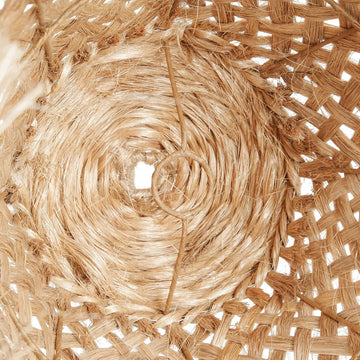 Pendelleuchte – Abacagras, Geflochtenes Design, Quallenform, M -  Jelly Fish | Bazar Bizar Antwerp