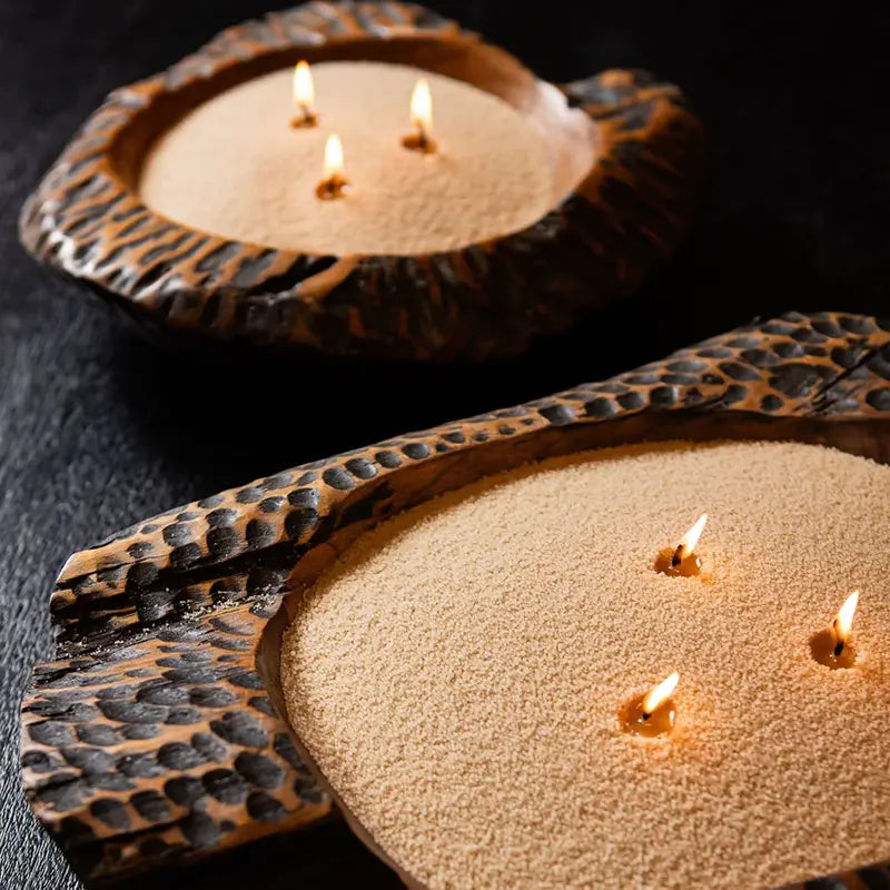 Candle Beads made of high-quality wax in Beige, 500 g – Pearl | PTMD