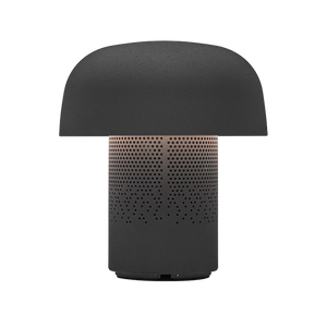Lautsprecherleuchte mit pilzförmigem Design, dimmbarem LED-Licht und Ladestation – Sensa PLAY | Kooduu