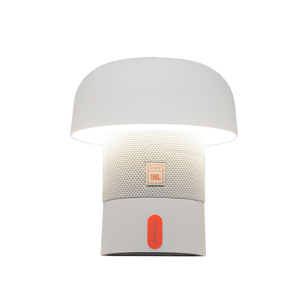 Speaker Lamp with Portable Design, Dimmable LED Light and Plastic Housing – Sensa PLAY Mini | Kooduu