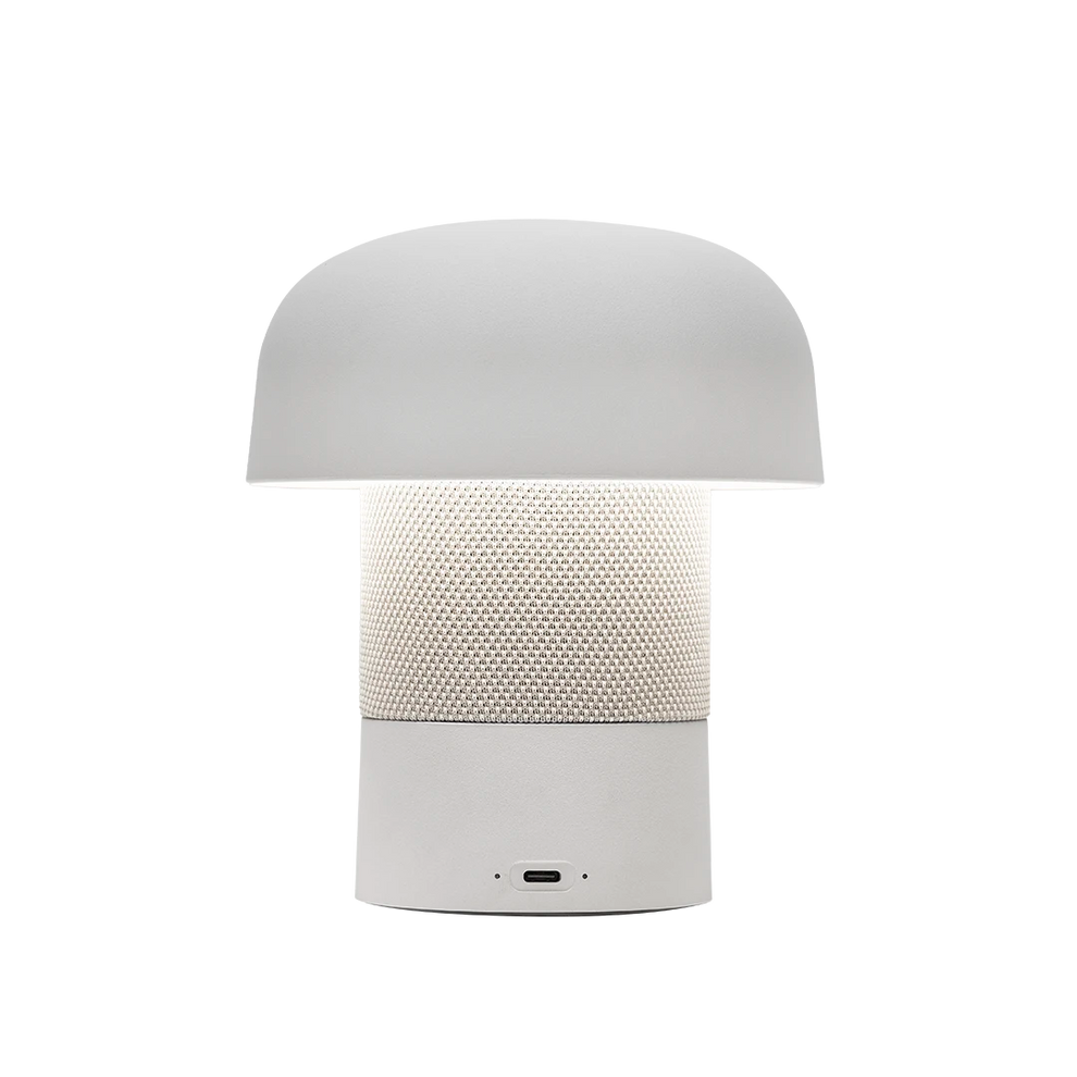 Speaker Lamp with Portable Design, Dimmable LED Light and Plastic Housing – Sensa PLAY Mini | Kooduu
