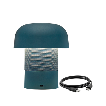 Speaker Lamp with Portable Design, Dimmable LED Light and Plastic Housing – Sensa PLAY Mini | Kooduu