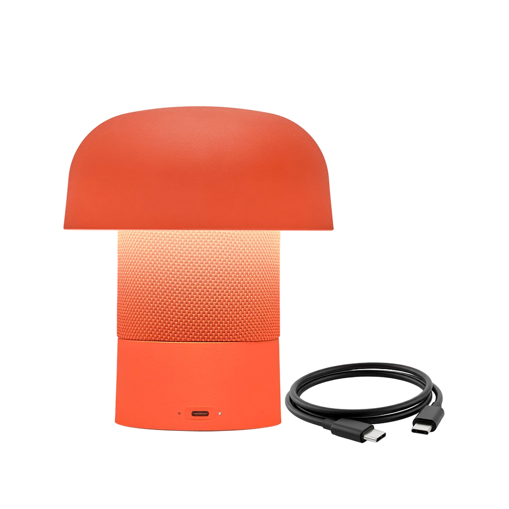 Lautsprecherleuchte mit tragbarem Design, dimmbarem LED-Licht und Kunststoffgehäuse – Sensa PLAY Mini | Kooduu