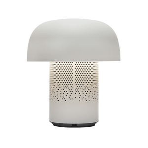Lautsprecherleuchte mit pilzförmigem Design, dimmbarem LED-Licht und Ladestation – Sensa PLAY | Kooduu