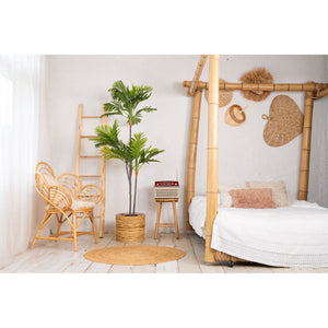 Kunstpflanze – Kunststoffmaterial, Tropisches Design, Volle Wedel, 170 cm - Mini Palm | NeverLeafs