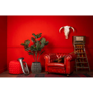 Kunstpflanze – Kunststoffmaterial, Tropisches Design, Geteiltes Blattdesign - Monstera | NeverLeafs