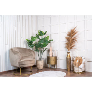 Kunstpflanze – Kunststoffmaterial, Tropisches Design, Geteiltes Blattdesign - Monstera | NeverLeafs