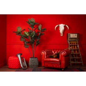 Kunstpflanze – Kunststoffmaterial, Tropisches Design, Geteiltes Blattdesign - Monstera | NeverLeafs