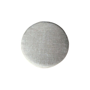 Stool – Fabric Upholstery, Beige Color, Round Shape – Cremona | Starfurn