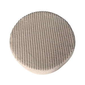 Stool - Round, Tilia 03 Upholstery, Beige Color, Stylish Design | Starfurn