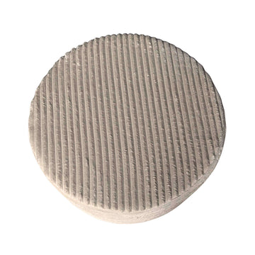 Stool - Round, Tilia 03 Upholstery, Beige Color, Stylish Design | Starfurn