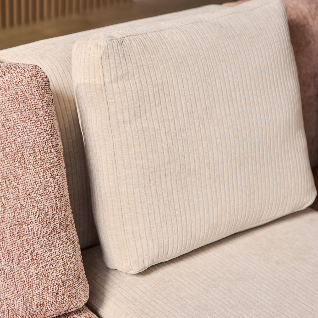Sofa – Stoffbezug, U-Silhouette, Mehrfarbig - Blocks | Starfurn